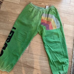 FreeCity unique sweatpants size XL Rainbow Design